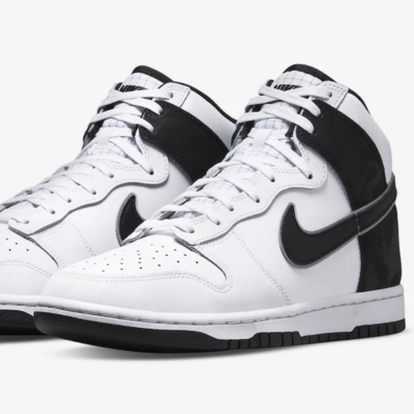 Nike Dunk High Retro SE White Black Camo DD3359 100 - Picture 1 of 8